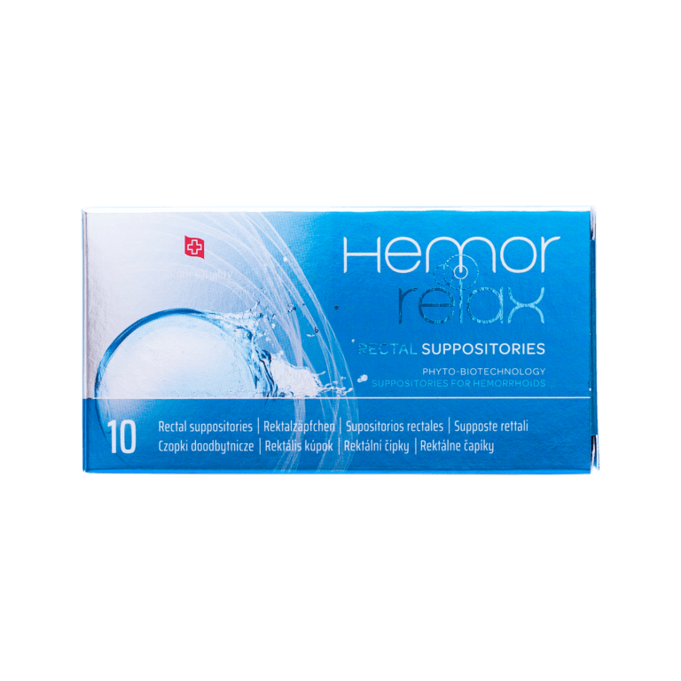 Hemorrelax rectal suppositories