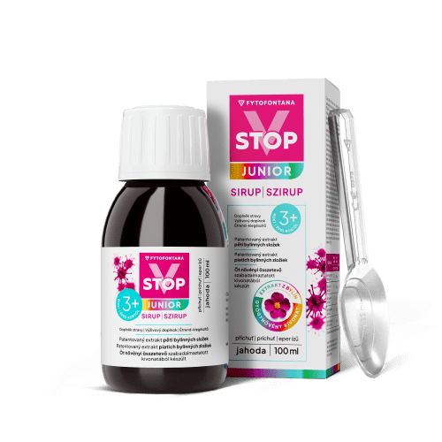 V-STOP Sirup JUNIOR, 3r+